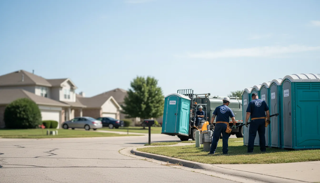 Porta Potty Rental in Mason, OH near me
